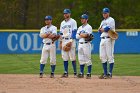 Baseball vs Babson  Wheaton College Baseball vs Babson College. - Photo By: KEITH NORDSTROM : Wheaton, baseball